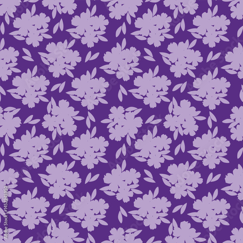 cute small flower pattern on background