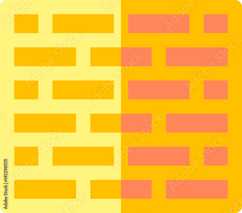 wall illustration on a white background     