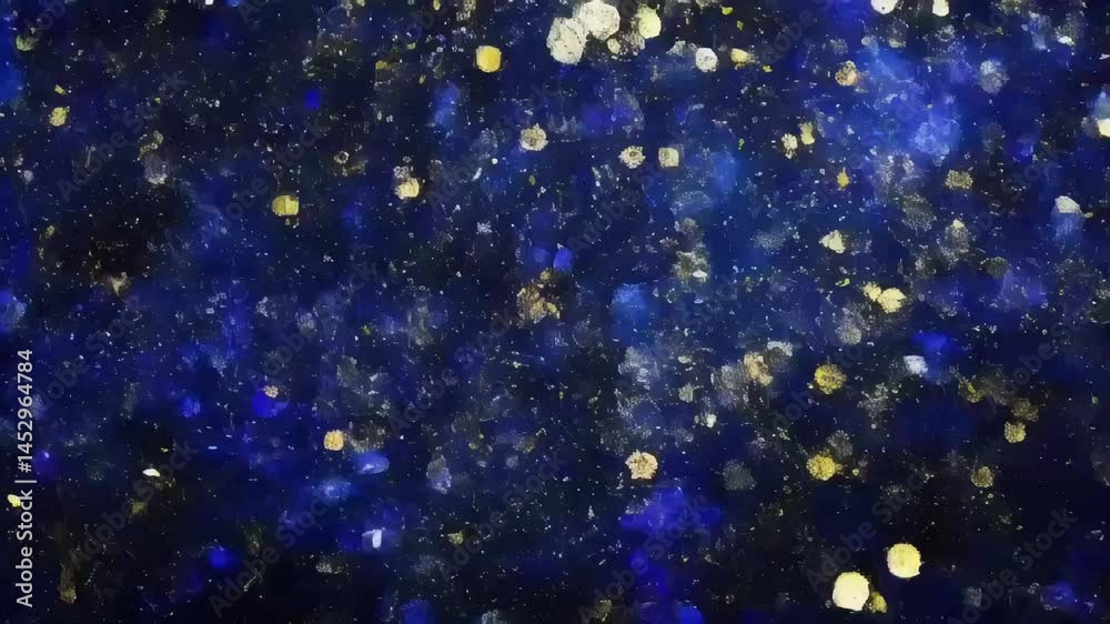 Video abstract effect bokeh lights