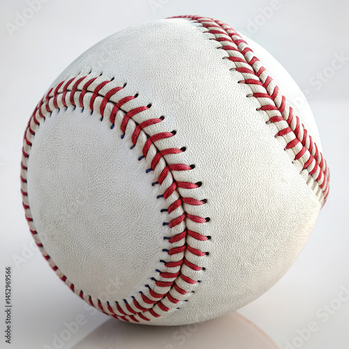 baseball ball isolated on white