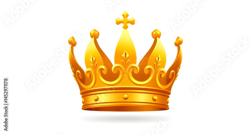 golden crown vector