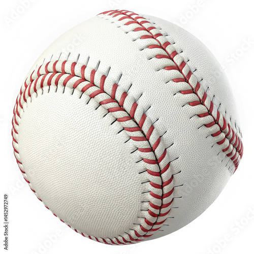 baseball ball isolated on white
