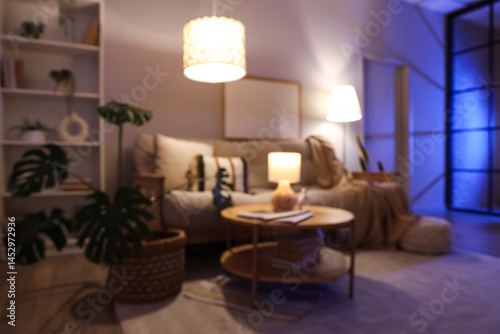 Interior of living room wit...