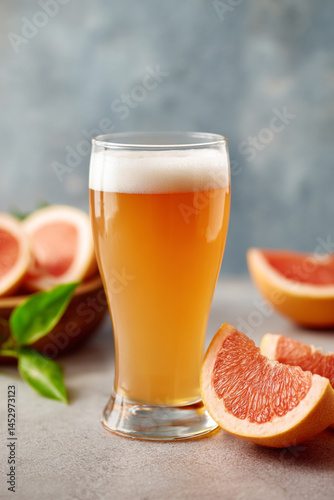 Grapefruit Radler Beer - Flavoured Light Lager Beer