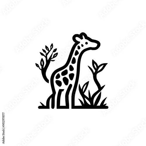Dynamic Zoo Logo Crafted with Bold Animal Imagery and Clean Vector Lines for Contemporary Brand Impact