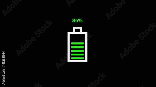 battery animated icon