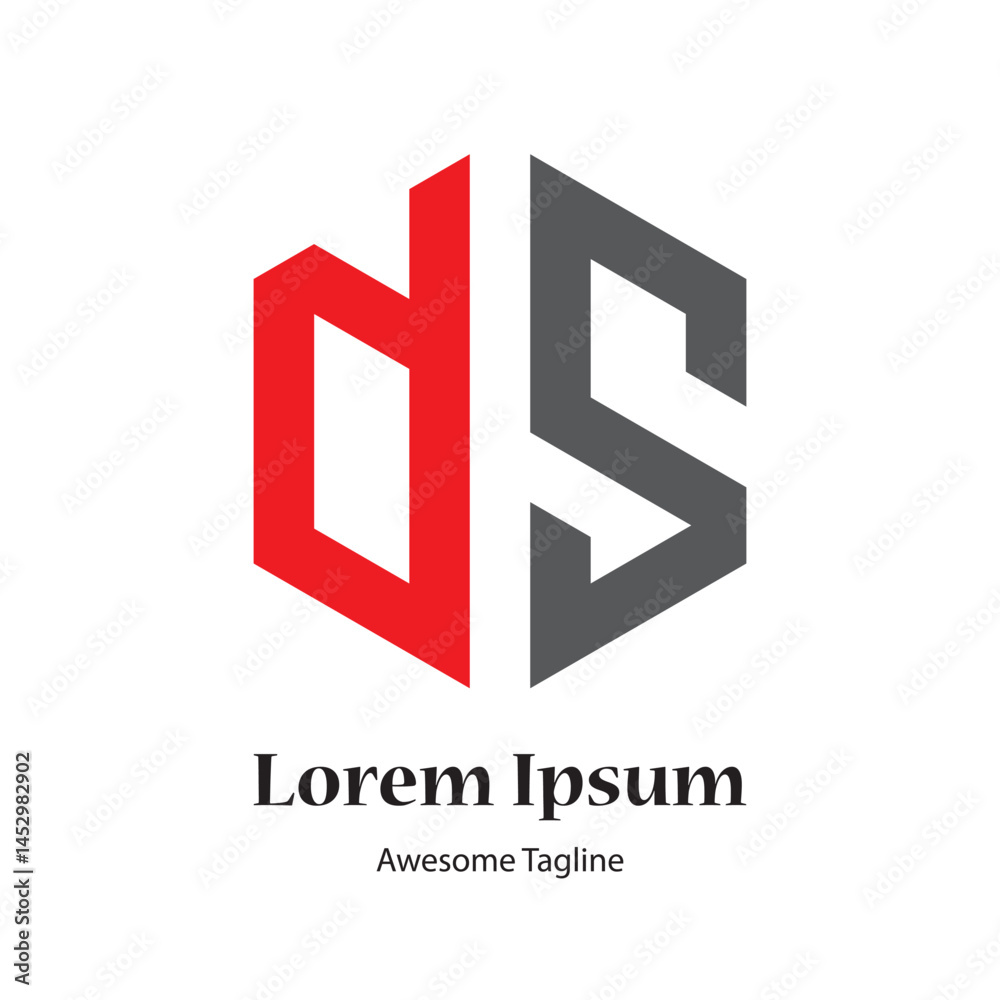 ds letter creative logo design icon ds letter creative logo design icon
