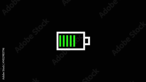 battery animated icon