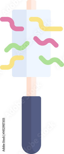 lint roller illustration on a white background     