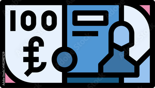 lira illustration on a white background     