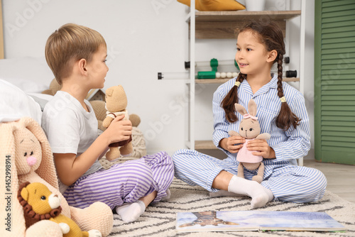 Cute little children playin...