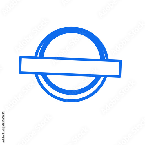 Stylized emblem on stark background: geometric abstraction evokes symbolic meaning