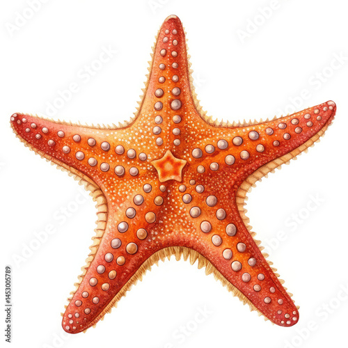 starfish isolated on white background