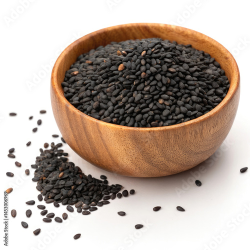 black caviar in a bowl