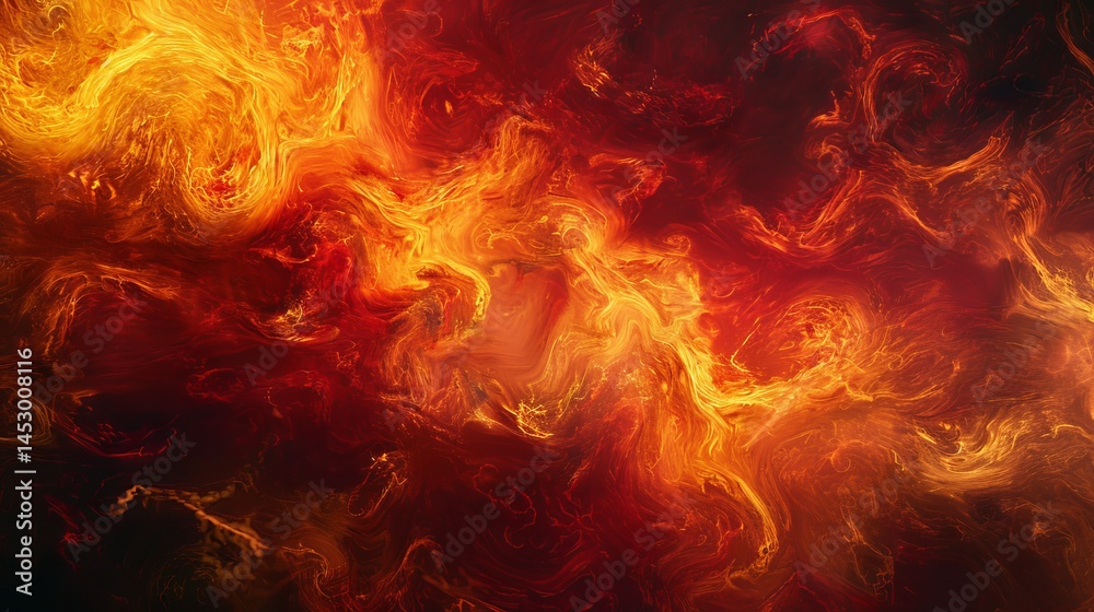 Fototapeta premium Blaze fire flame background and textured