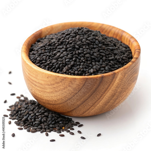 black caviar in a bowl