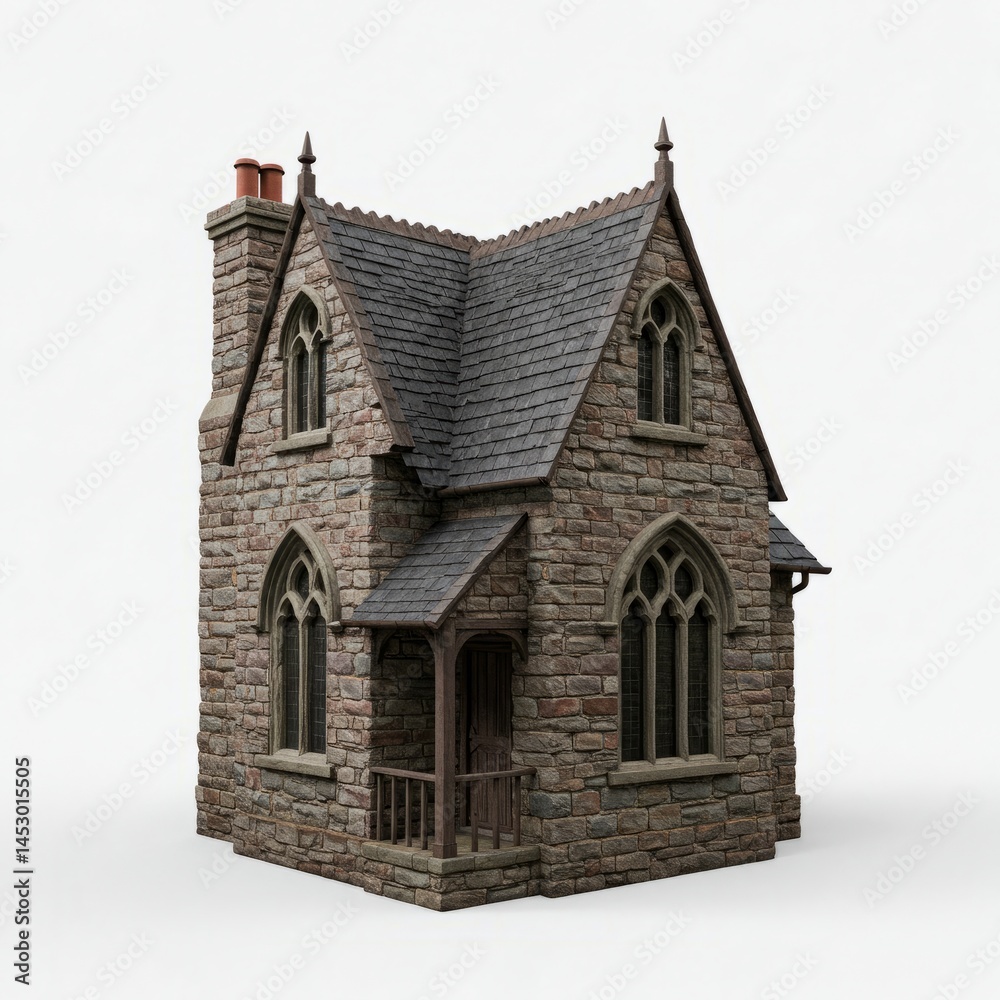 Fototapeta premium old brick house