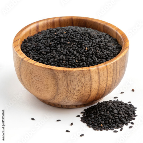 black caviar in a bowl
