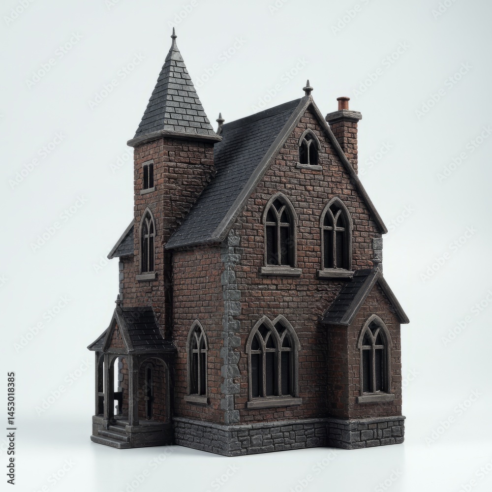 Fototapeta premium old brick house