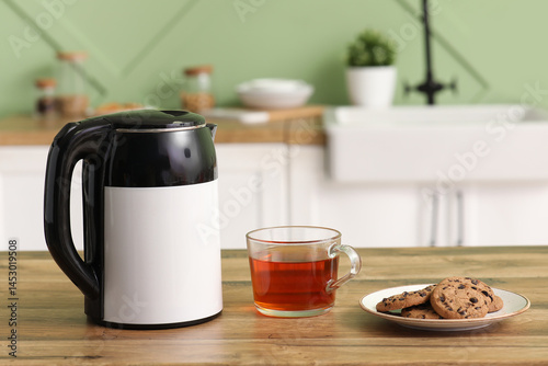 Modern electric kettle with...