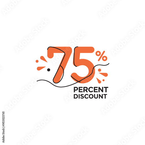 Seventy five percent discount amazing offer grab it now