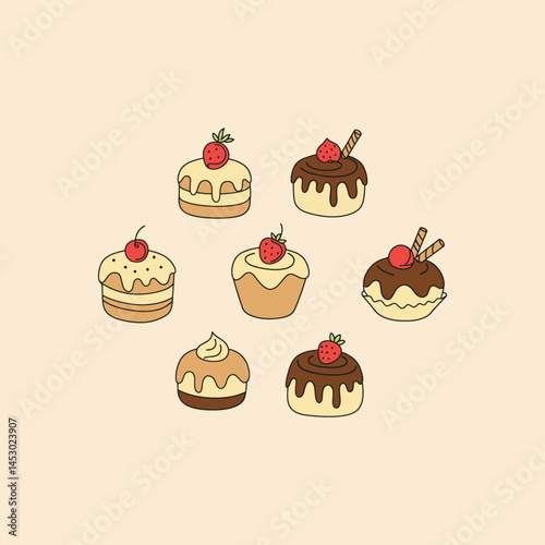 Sweet treats delightful cakes and cupcakes irresistible bakery delights