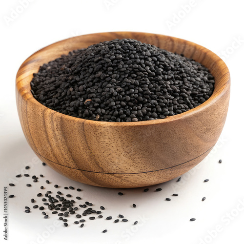 black caviar in a bowl