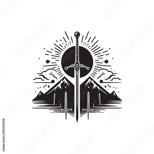 The Sword of Damocles Vector (4).eps