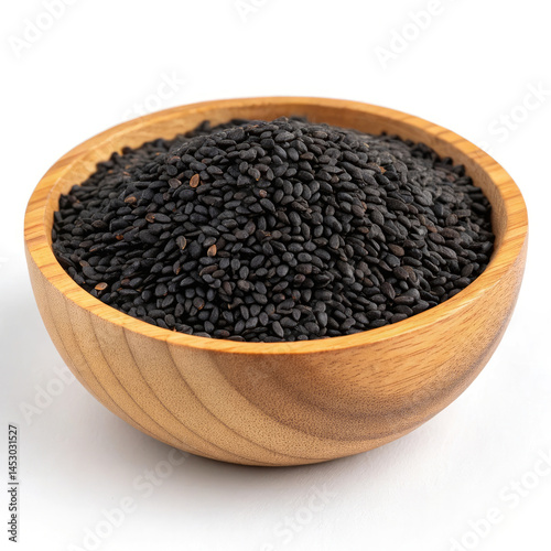 black caviar in a bowl