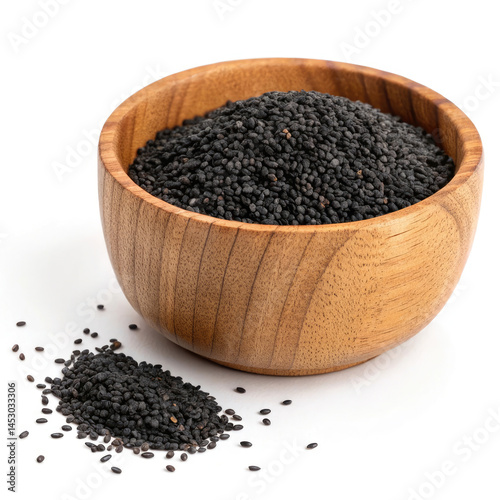 black caviar in a bowl