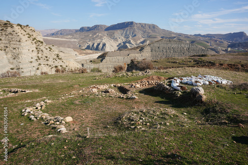 Excavation of Boncuklu Tarla, Beaded Field in Mardin, Turkiye photo