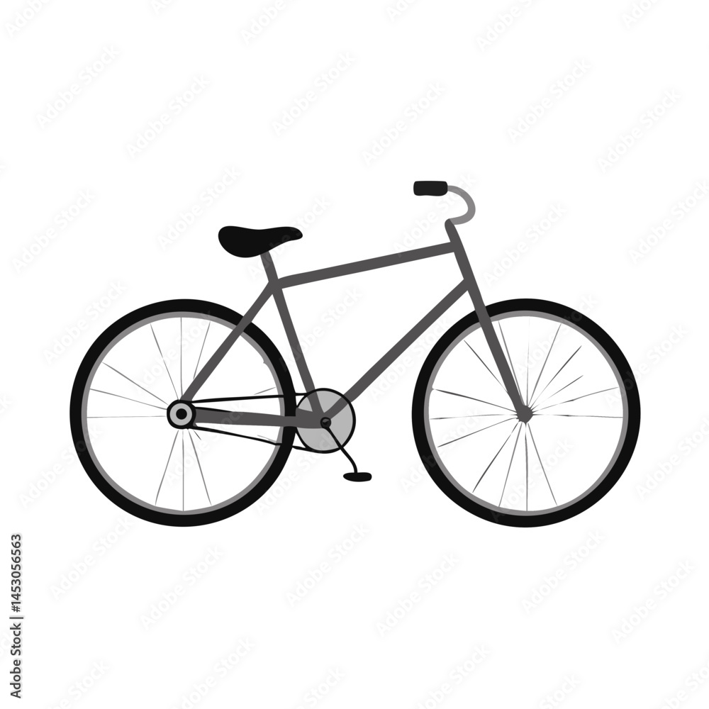 Fototapeta premium Bicycle: The Eco-Friendly Mode of Transport