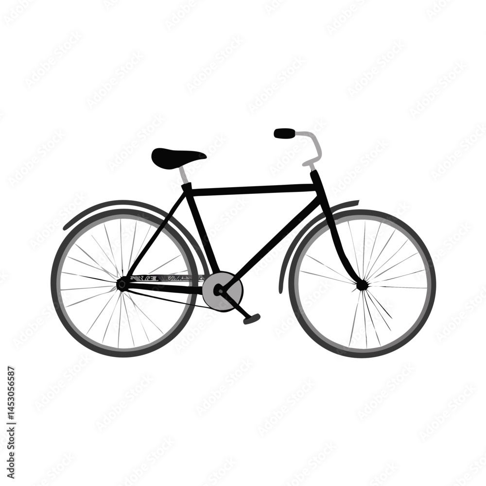 Obraz premium Bicycle: The Eco-Friendly Mode of Transport