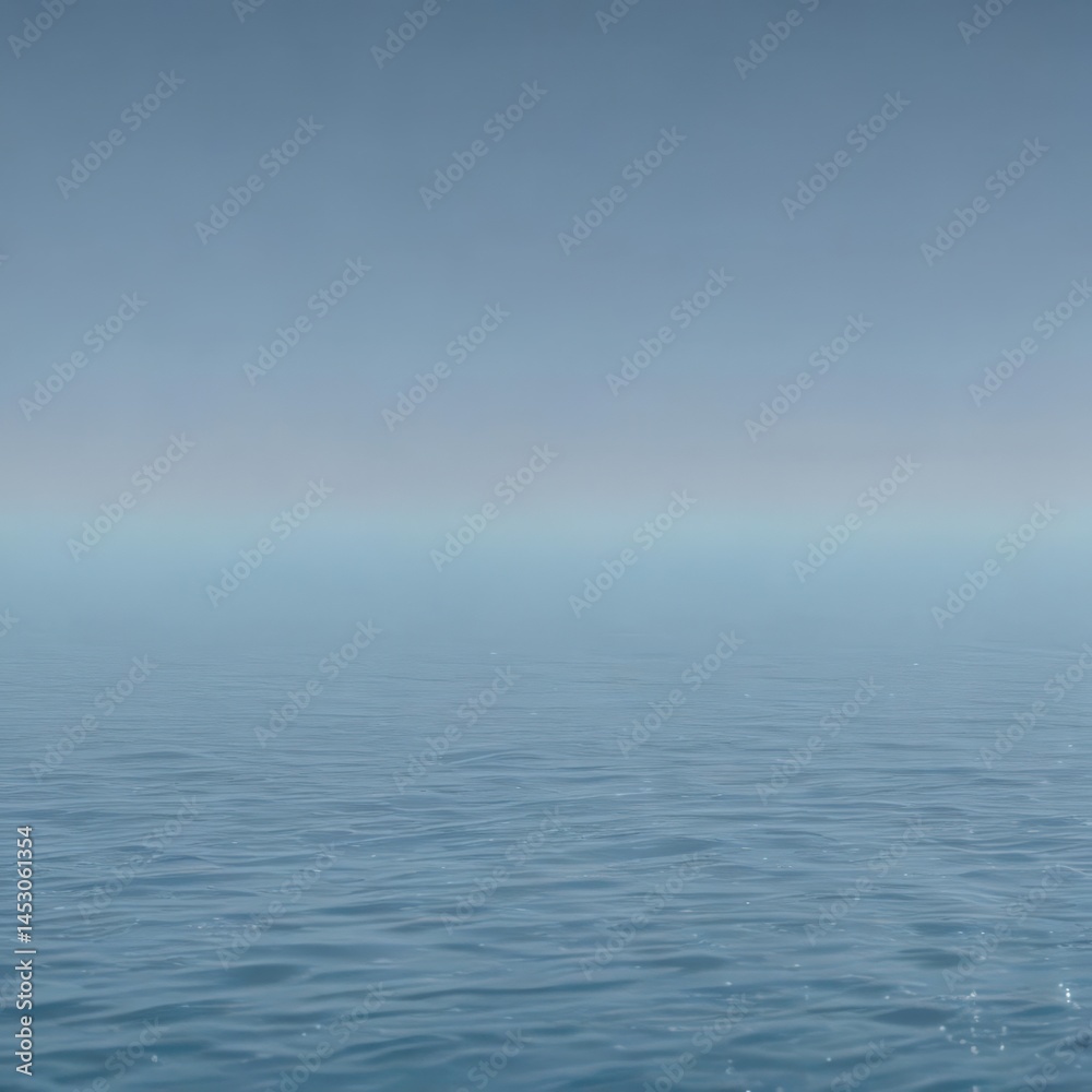 Fototapeta premium Subtle light blue gradient, calming ocean vibe, abstract texture, nature, calm, art