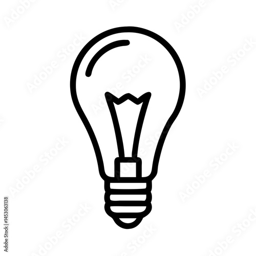 Icon of a Light Bulb