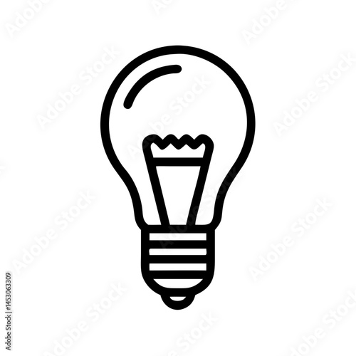 Icon of a Light Bulb