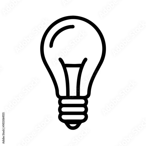 Icon of a Light Bulb