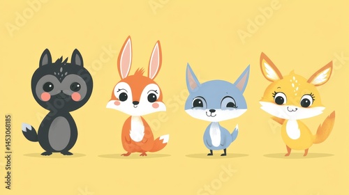 Cute cartoon animals (65)