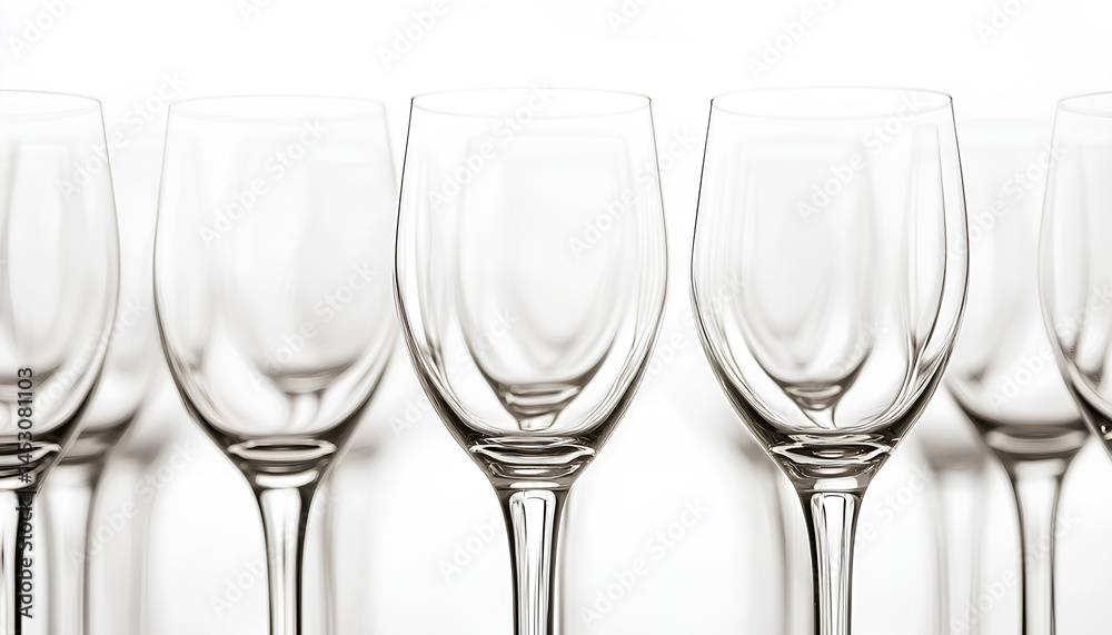 Glasses of champagne and sparkling wine served at charity event, alcoholic drinks close-up Glasses of champagne and sparkling wine served at charity event, alcoholic drinks close-up