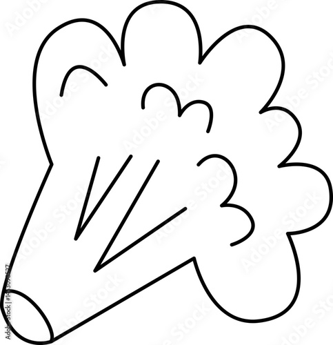 Broccoli illustration.