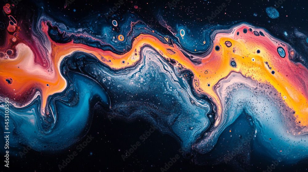 A dynamic, vibrant background featuring multicolor splashes in a modern abstract art style. The fractal design represents creativity and energy through bold artistic expression in color texture.
A dynamic, vibrant background featuring multicolor splashes in a modern abstract art style. The fractal design represents creativity and energy through bold artistic expression in color texture.