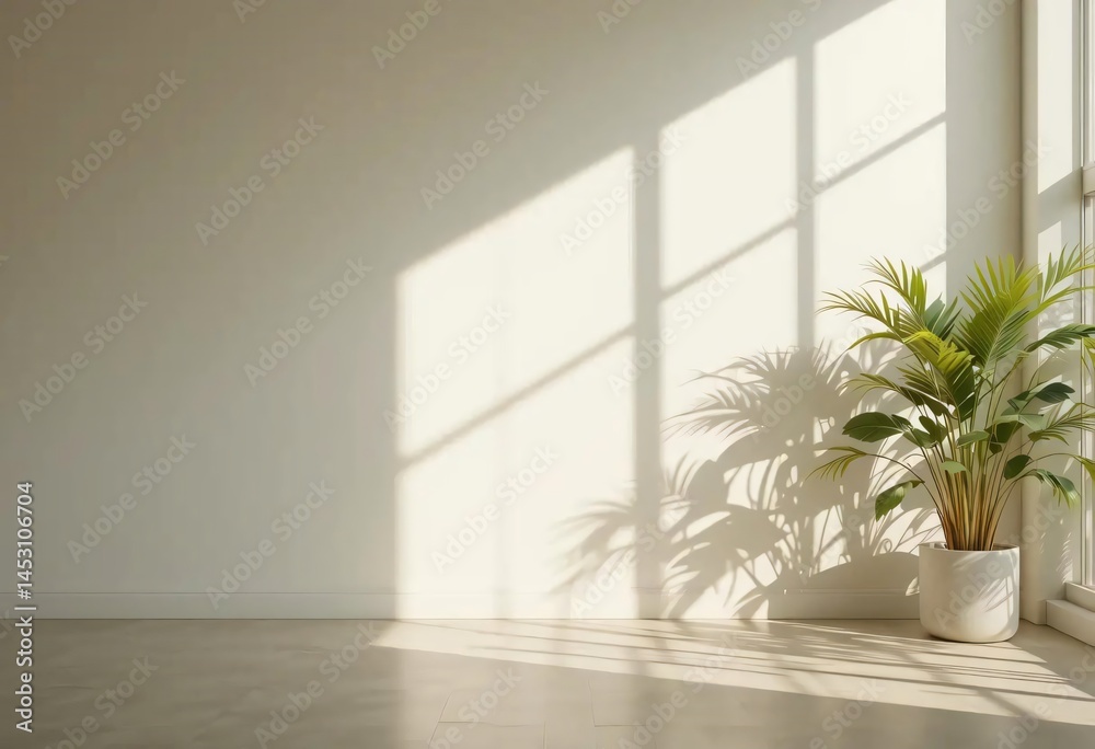 wall with nature shadow wall with nature shadow