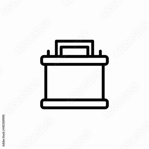 energy storage icon sign vector