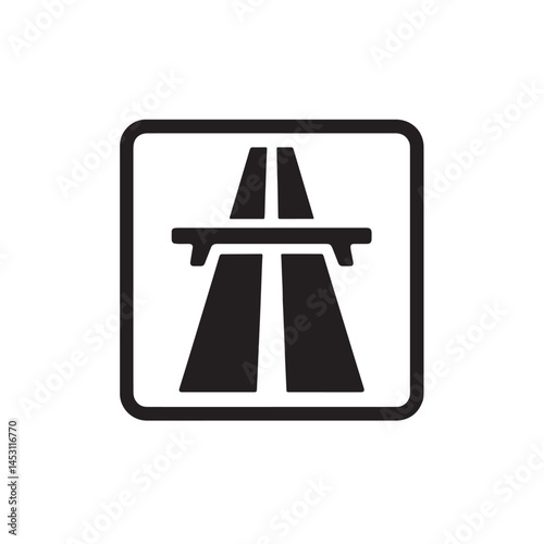 toll road sign