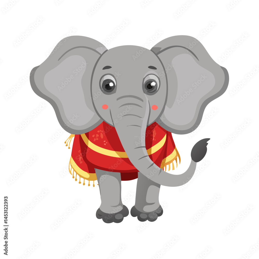 Fototapeta premium Elephant: The Majestic Giant of the Animal Kingdom