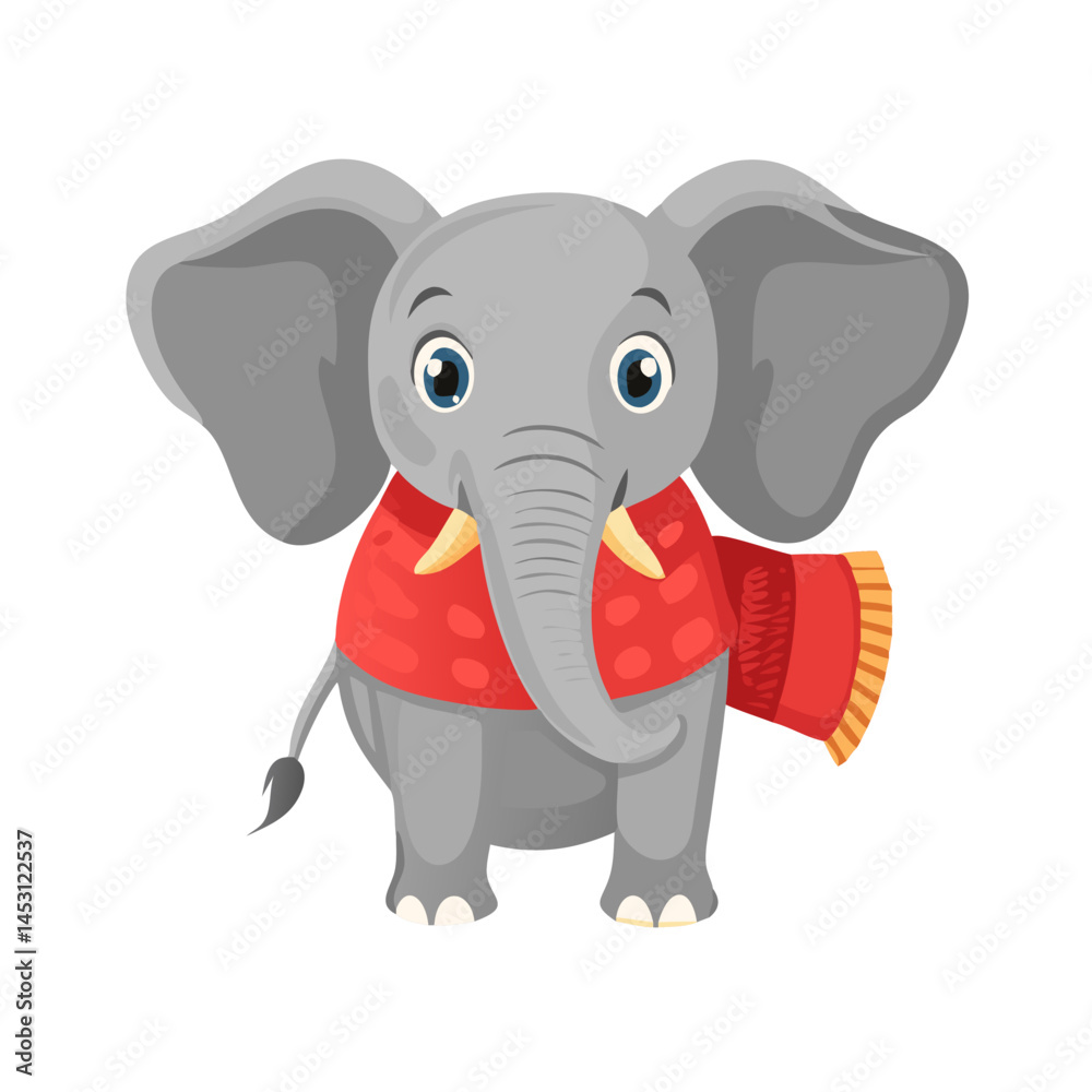 Fototapeta premium Elephant: The Majestic Giant of the Animal Kingdom