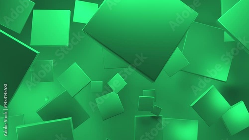 Geometric square 4K loop background
