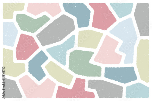 柄物　飾り　ラフ　ざらざら　アクセント　背景　装飾　素材　イラスト　ベクター　あしらい