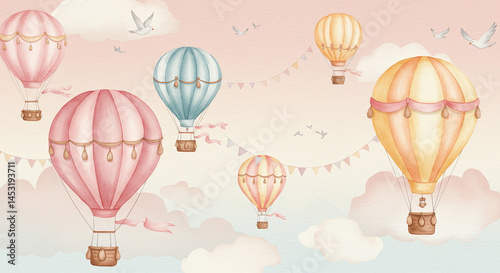 Balloon Festival in the Sky