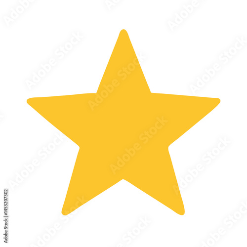 Shining Star Illuminating the Night Sky, Symbolizing Hope and Dreams
